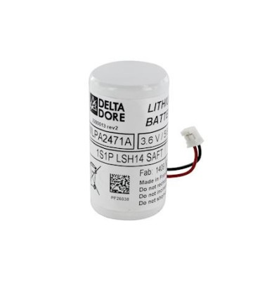 Bloc piles pour détecteur de mouvement bi-lentille vidéo