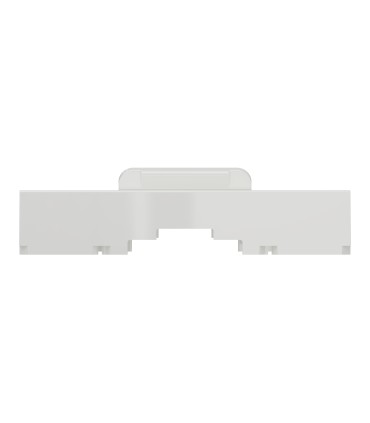 Unica prise RJ45 S-One - 2 mod - Blanc - méca seul