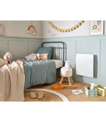 Agilia Radiateur connecté Pilotage Intelligent horizontal 750W blanc carat