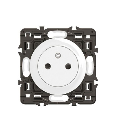 Prise 2P+T Céliane Surface Confort bornes automatiques Blanc