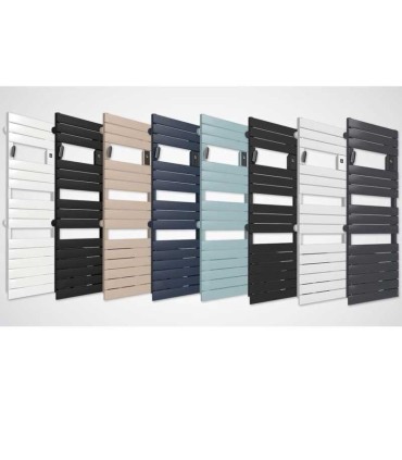 Adelis étroit Radiateur sèche-serviettes connecté digital 1500W Blanc