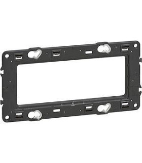 Support de fixation pour appareillage Mosaic et Céliane - 4, 5 ou 2x2 modules