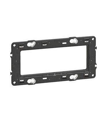 Support de fixation pour appareillage Mosaic et Céliane - 4, 5 ou 2x2 modules