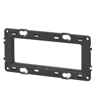 Support de fixation pour appareillage Mosaic et Céliane - 4, 5 ou 2x2 modules