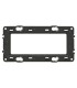 Support de fixation pour appareillage Mosaic et Céliane - 4, 5 ou 2x2 modules