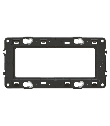 Support de fixation pour appareillage Mosaic et Céliane - 4, 5 ou 2x2 modules