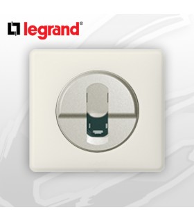 Prise RJ45 Cat 6 complète Legrand Céliane Craie Poudré