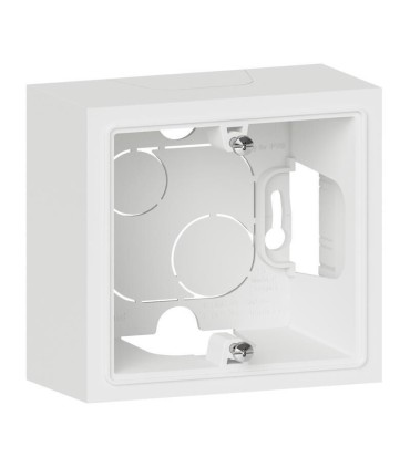 Dooxie Cadre saillie 1 poste blanc