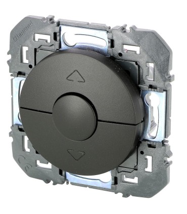 Dooxie Poussoir commande volets roulants noir