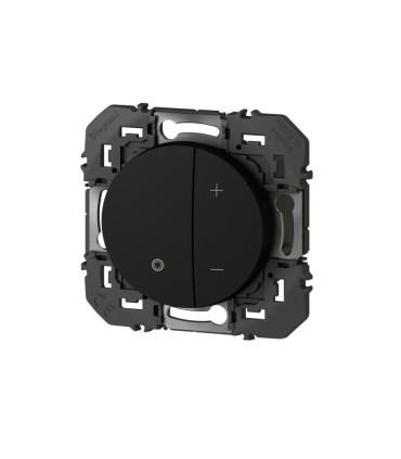 Dooxie Variateur toutes lampes 2 fils sans Neutre finition noir