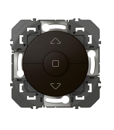 Dooxie Poussoir commande volets roulants - noir mat