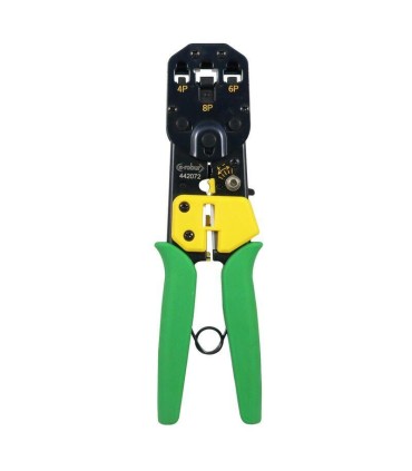 Pince à sertir à cliquet connecteurs RJ 45-12-11
