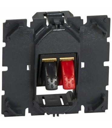 Prise HP simple complète Legrand Céliane Alu Métal