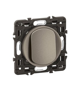 Poussoir Céliane enjoliveur Titanium avec support