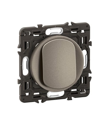 Poussoir Céliane enjoliveur Titanium avec support