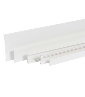 Ensemble de 3 couvercles et 2 cloisons pour goulotte GTL DRIVIA 18ACCESS réf 030105 longueur 2,60m