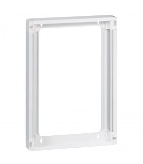 Rehausse pour coffret DRIVIA 18 modules 3 rangées Blanc RAL9003