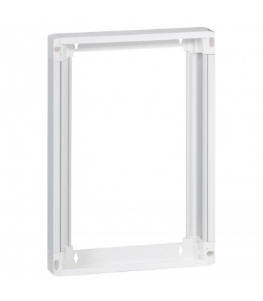 Rehausse pour coffret DRIVIA 18 modules 3 rangées Blanc RAL9003