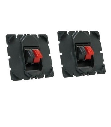 Prise HP double Legrand céliane titane complète