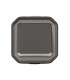 Interrupteur ou va-et-vient témoin 10AX 250V Plexo complet saillie anthracite / Legrand