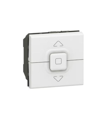 Mosaic Interrupteur individuel de volets roulants 2 modules Blanc