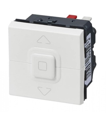 Mosaic Interrupteur individuel de volets roulants 2 modules Blanc
