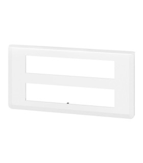 Mosaic Plaque de finition 2x10 modules blanc