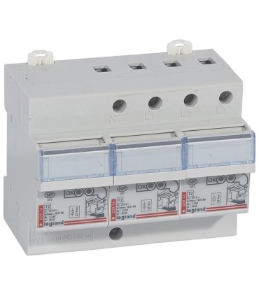 Parafoudre protection tableau divisionnaire protégé Type 2 4P