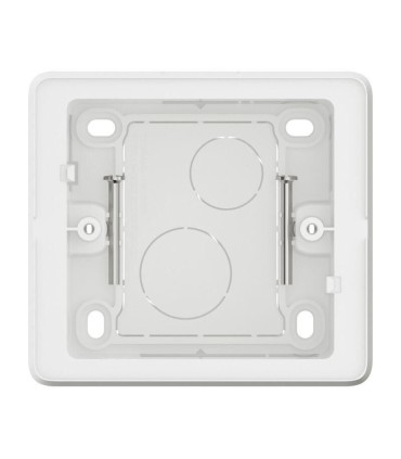 Cadre saillie Céliane 1 poste livré avec vis - Blanc