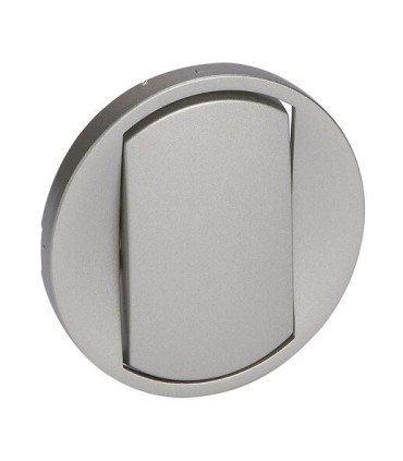 Poussoir complet Legrand Céliane Alu Métal (doigt large)