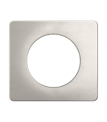 Plaque Céliane 1 poste Alu Satiné