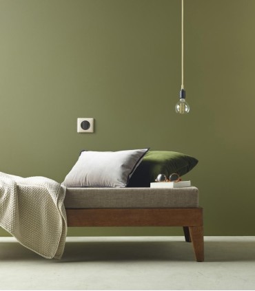 Plaque Céliane Laqué 1 poste finition Ivoire