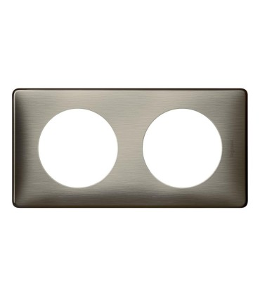 Plaque Céliane Métal Tungstène 2 postes