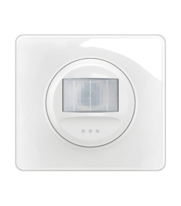 Céliane Détecteur mural sans Neutre avec dérogation 100W LED complet Blanc