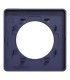 Odace Touch- plaque de finition 1 poste -Bleu Cobalt