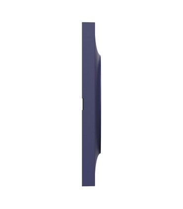 Odace Styl, plaque Cobalt 2 postes horiz./vert. entraxe 71mm