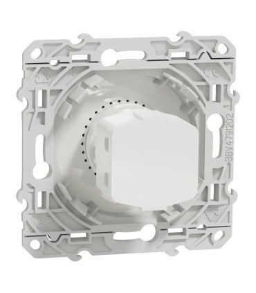 Odace  interrupteur à clé  barillet et clé inclus - blanc