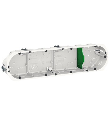 Multifix boîte d'encastrement Ø 67mm prof 40mm 4 postes entraxe 71 mm