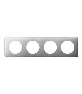 Plaque Céliane Métal Aluminium 4 postes
