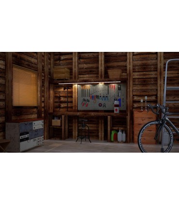 Réglette HALOLITE CCT -IP20 inter LED intég. 7W 800lm 5-CCT interconnectable