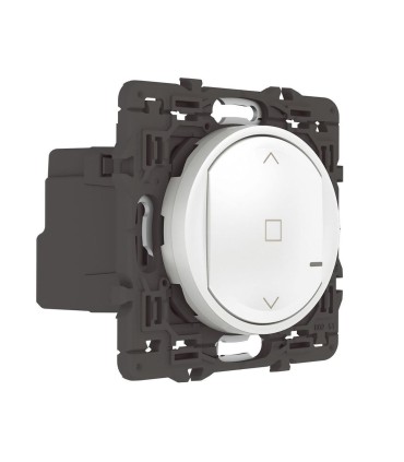 Céliane Interrupteur pour volet roulant connecté with Netatmo blanc