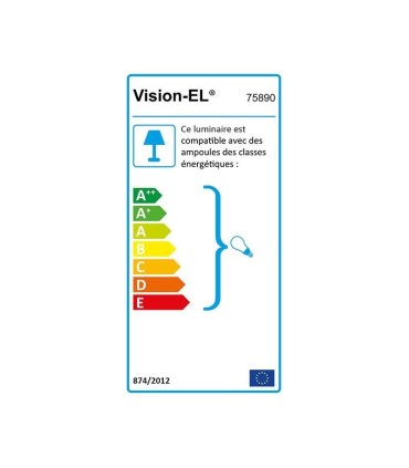 Boitier Réglette étanche Nil pour tube Led 600 MIIDEX VISION-EL