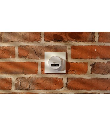 Odace prise USB double - charge rapide - type A+C - blanc - 18W - 3,4A