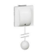Mosaic Interrupteur ou va-et-vient à tirage 10AX 250V~  2 modules blanc
