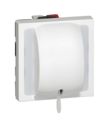 Mosaic Interrupteur ou va-et-vient à tirage 10AX 250V~  2 modules blanc