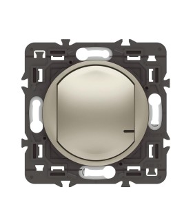 Céliane Interrupteur sans Neutre connecté with Netatmo titane