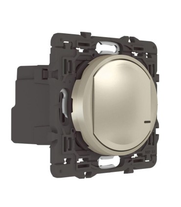 Céliane Interrupteur sans Neutre connecté with Netatmo titane