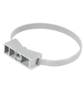 Mureva boite de 100 FIX instacables pour conduits Ø40-63 mm gris