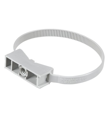 Mureva boite de 100 FIX instacables pour conduits Ø40-63 mm gris