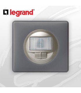 Interrupteur automatique complet Ecodétecteur Legrand Céliane Schiste Poudré
